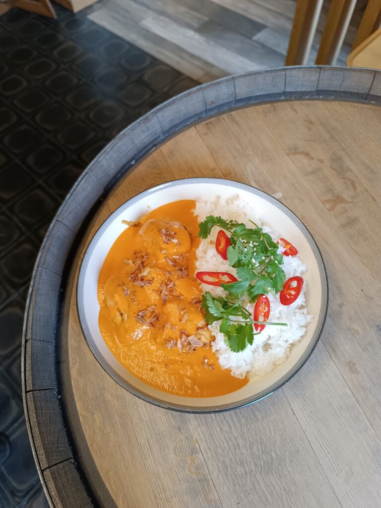 Butter Chicken s jasmínovou rýží